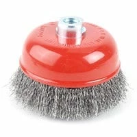 Forney Knotted Cup Brush 4 inch x 5/8 - Replacement Parts & Accessories