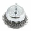Forney Wire Cup Brush 3 inch x 1/4 inch Shank Coarse - Replacement Parts & Accessories