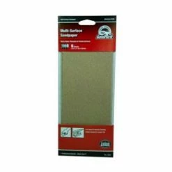 Gator Ali Industries 1/3-Sheet 150 Grit Fine Sandpaper 6 Pack - 5041