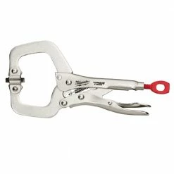 Milwaukee 6" TORQUE LOCK LOCKING C-CLAMP WITH SWIVEL JAWS 48-22-3522