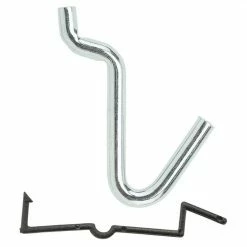National Hardware V2305 Locking Curved Hooks in Zinc Plated - N180-022