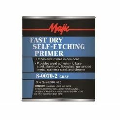 Majic Self Etching Primer Gray Quart - 8-0070-2 - Primers