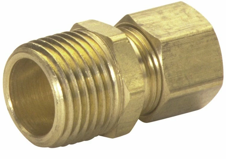 JMF Company 1/2 Comp x 1/2 Mip Adapter Lead Free - 4338323 - Hardware