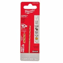Milwaukee 7/64" Cobalt Red Helix Drill Bit - 48-89-2304 - Drill Bits