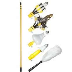 Bayco 11 Foot Bulb Changer with 3 Heads LBC-600SDLBD - Extension Cords & Power Strips