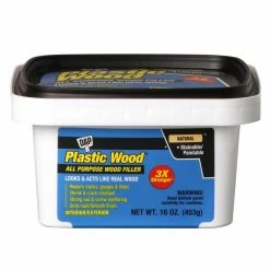DAP Plastic Wood All Purpose Wood Filler - Natural, 16 oz. - 7079800529 - Caulk & Sealants