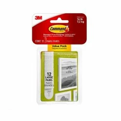 Command™ Large Picture Hanging Strips 17206-12ES - Miscellaneous Hardware