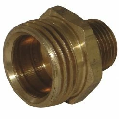 JMF Company 3/4 Mh x 3/4 Mip Tap 1/2 Garden Hose Adapter - 47037 - Hardware