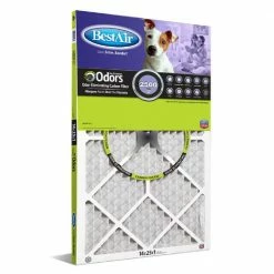 Bestair 14 x 25 x 1 Merv 11 Carbon Infused Pet Filter - PF1425-1 - Furnace Filters & Maintenance