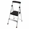 Rubbermaid Branded 2 Step Aluminum Step Stool RMA-2 - Ladders