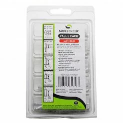 SUREBONDER 92 Piece Aluminum Pop Rivet Assortment Pack (FPC92VP) - Rivets