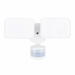 Rural King White Dual Head Security Light 2500 Lumen - 27120101 - Outdoor Lights