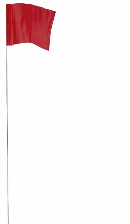 Empire Red Stake Flags - 100Ct - Leveling & Squares