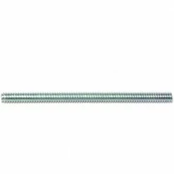 Midwest Fastener #10-24 x 3" Zinc Plated Grade 2 Coarse Thread Threaded Rods - 80809 - Bolts