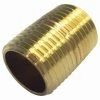 JMF Company 1/2 x 2 1/2 Brass Nipple - 46993 - Hardware