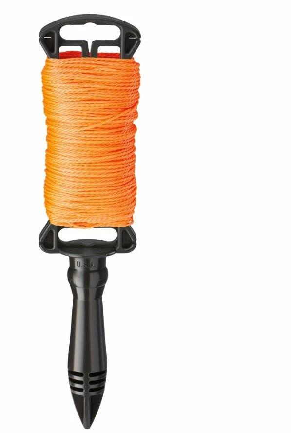 Empire 250' Twisted Orange Reel - Leveling & Squares