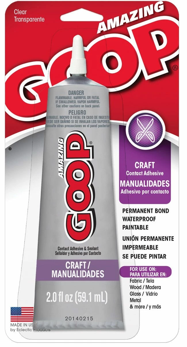 Eclectic Products Amazing GOOP CraFoot Adhesive 2 oz - 190512 - Adhesives & Tape