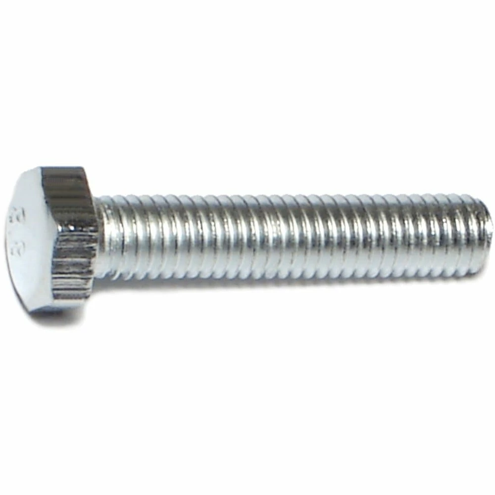 Midwest Fastener 5mm-0.8 x 25mm Zinc Plated Class 8.8 Coarse Thread Hex Cap Screws - 81504 - Bolts - Image 2