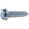 Midwest Fastener #12 x 1" Zinc Plated Slotted Hex Washer Head Sheet Metal Screws - 10189 - Bolts