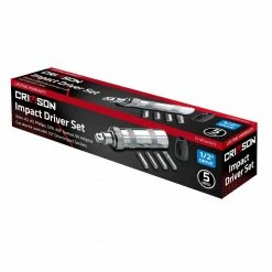Crimson Force Tools 5 Piece 1/2" Drive Impact Bit Driver Set - 7019620 - Sockets & Socket Sets