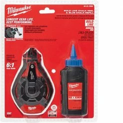 Milwaukee 100' Bold Line Kit with Blue Chalk 48-22-3982 - Marking Tools