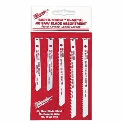 Milwaukee U-Shank Jig Saw Blade Assortment - 49-22-1168 - Jig Saw Blades