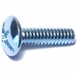 Midwest Fastener #10-24 x 3/4" Zinc Plated Coarse Thread Combo Truss Head Machine Screws - 82142 - Bolts
