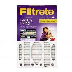 Filtrete Ultra Allergen Reduction Deep Pleat Filter 16 inch x 25 inch x 4 inch NDP01-4IN-4 - Furnace Filters & Maintenance