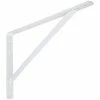 National Hardware 111BC Super Strength Shelf Brackets in White - N260-596 - Brackets & Braces