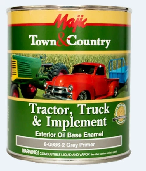 Majic Tractor Truck & Implement Exterior Oil Base Enamel Paint Gray Primer - 8-0986-2 - Auto & Equipment Paint - Image 2