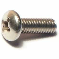 Midwest Fastener #8-32 x 1/2" 18-8 Stainless Coarse Thread Phillips Pan Head Machine Screws - 82472 - Bolts