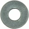 Midwest Fastener #6 x 5/32" x 3/8" Zinc Plated Grade 2 SAE Flat Washers - 81131 - Bolts
