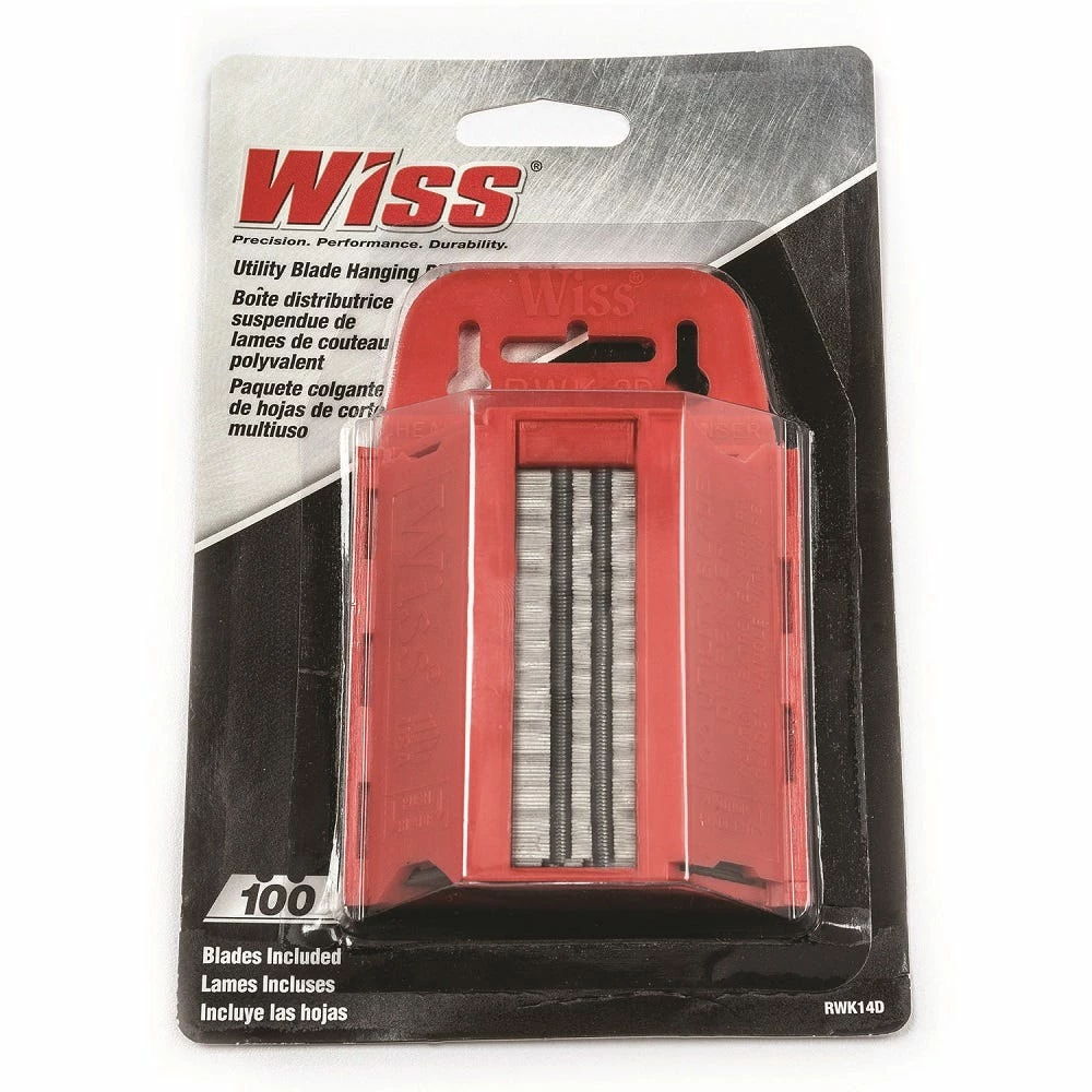 Wiss RWK14D Utility Knife Blade 100 Dispenser - 55030035 - Blades & Knives