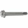 Midwest Fastener #12-14 x 1-1/2" 410 Stainless Hex Washer Head Self-Drilling Screws - 11846 - Bolts