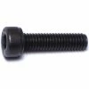 Midwest Fastener 4mm-0.7 x 16mm Black Oxide Class 12.9 Coarse Thread Knurled Head Hex Socket Cap Screws - 81663 - Bolts