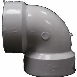 Lasco Fittings 3 Inch PVC Vent 90 Degree Elbow DWV - D331030BC - PVC Fittings