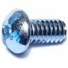 Midwest Fastener 1/4"-20 x 1/2" Zinc Plated Coarse Thread Combo Round Head Machine Screws - 11964 - Bolts