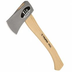 Truper 1-1/4 lb. Camp Axe Hickory Handle, 14" - 30514 - Axes & Picks