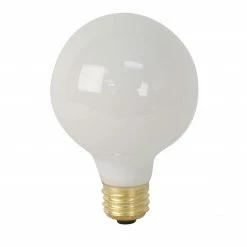 FEIT ELECTRIC 25 Watt Soft White G25 Globe Dimmable Incandescent Light Bulb - 25G25/W/RP - Bulbs