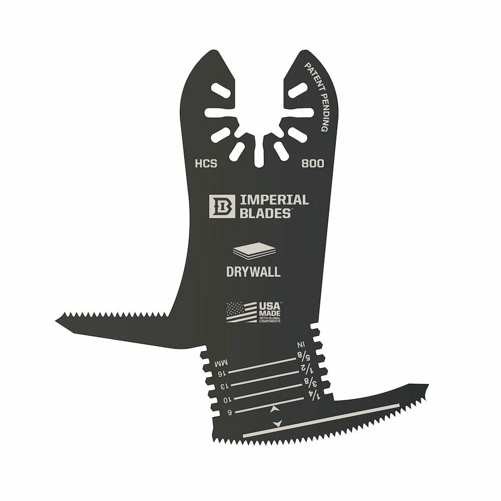 Imperial Blades One Fit 4-IN-1 Features Drywall Blade, 1 Piece - 98443028 - Blades & Knives