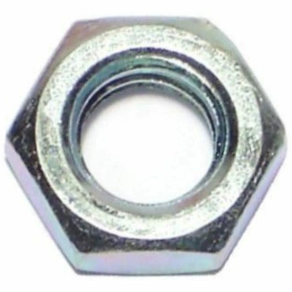 Midwest Fastener 5/16"-18 x 9/16" Zinc Plated Coarse Thread Hex Jam Nuts - 80352 - Bolts