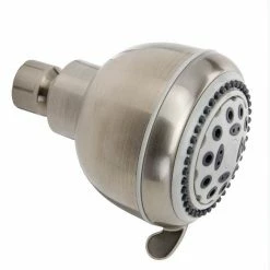 Stylewise by Keeney 5 Function Shower Head-1.8 GPM -Brushed Nickel-K701BN - Bathroom Accessories