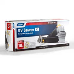 Camco 10' RV Sewer Hose Kit - 39551 - Pipe & Tubing