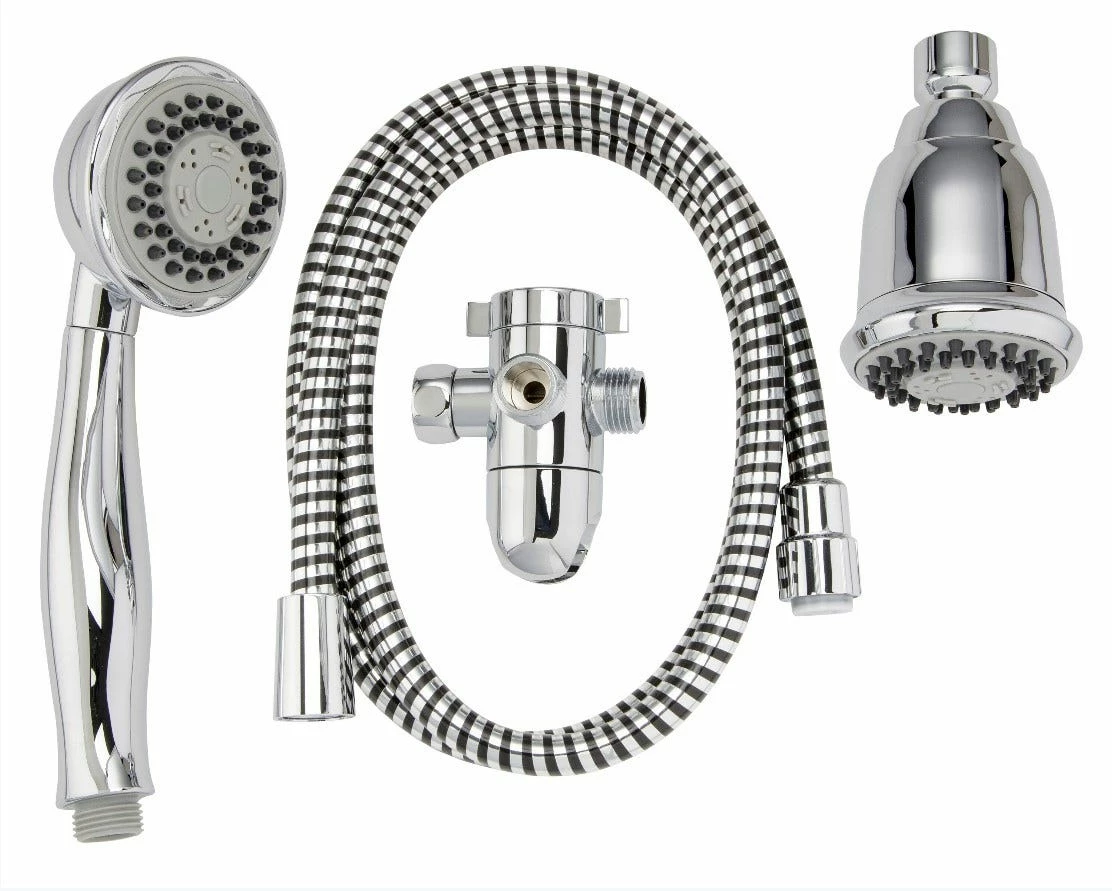 Stylewise by Keeney Handheld Shower Kit -1.8 GPM-Chrome-K745CP - Bathroom Accessories