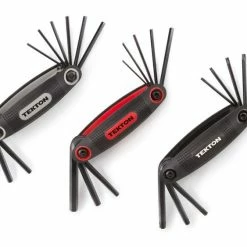 Tekton 25 Piece Folding Hex Key Wrench Set - Inch /Metric/Star - 25152 - Wrench & Wrench Sets