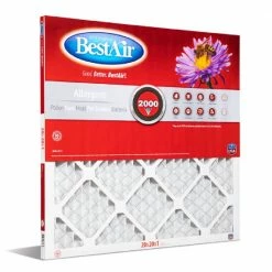 Bestair 20 x 20 x 1 Merv 11 Pleated Furnace Filter - B1-2020-11-6 - Furnace Filters & Maintenance