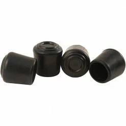 Softtouch 1 1/8 Inch Rubber Tip Black - 4440795N - Casters
