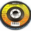 Forney Flap Disc 4 12 inch x 7/8 inch Arbor 36 Grit - Replacement Parts & Accessories