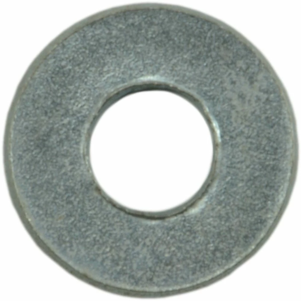 Midwest Fastener #6 x 5/32" x 3/8" Zinc Plated Grade 2 SAE Flat Washers - 21440 - Bolts - Image 2