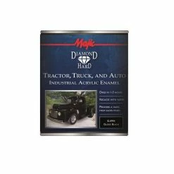Majic Diamond Hard Tractor Truck and Auto Acrylic Enamel Gloss Black Quart - 8-4994-2 - Auto & Equipment Paint